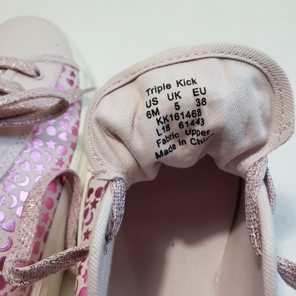 Keds Pink Kickstart Iridescent Stud sneakers  - Picture 6 of 8